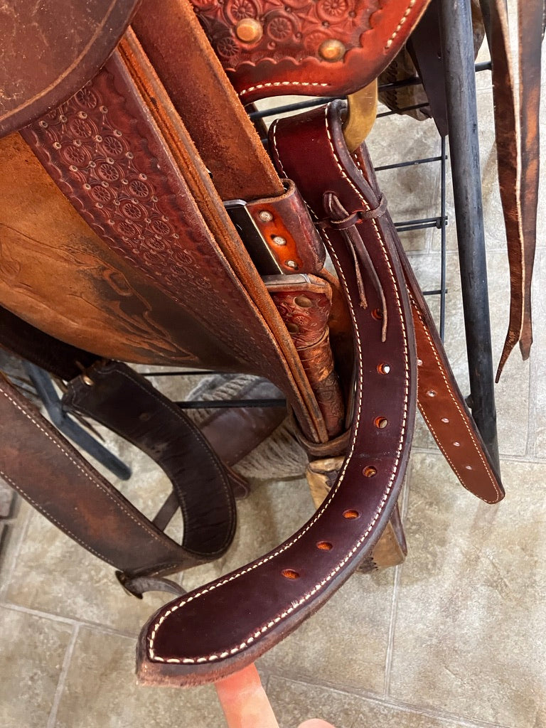 Used - Slick Fork Ranch Saddle by J. Kramer