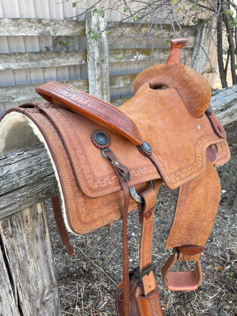 Ranch Cutter Saddle - 16 inch