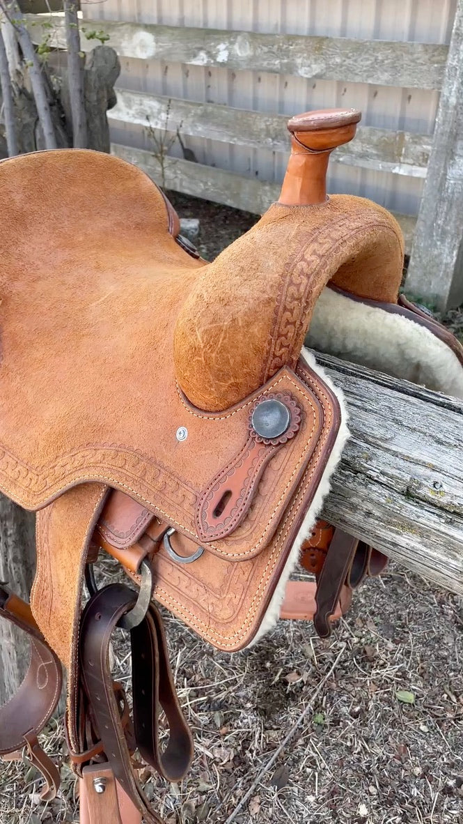 Ranch Cutter Saddle - 16 inch
