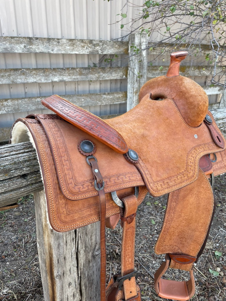 Ranch Cutter Saddle - 16 inch