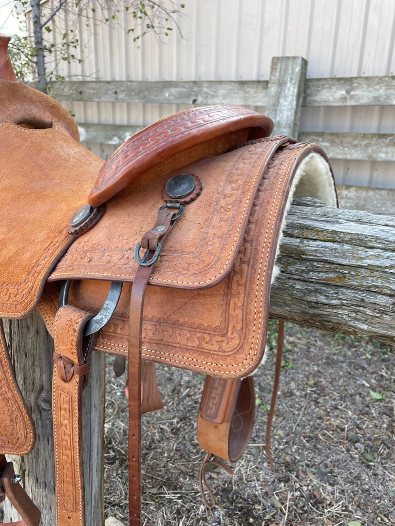 Ranch Cutter Saddle - 16 inch