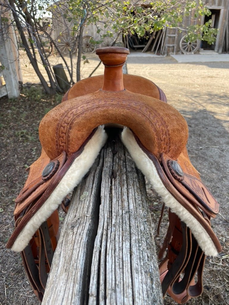 Ranch Cutter Saddle - 16 inch